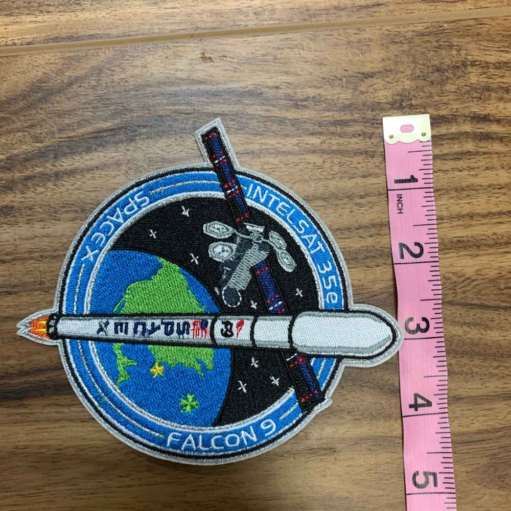 Falcon nine SpaceX patch new
